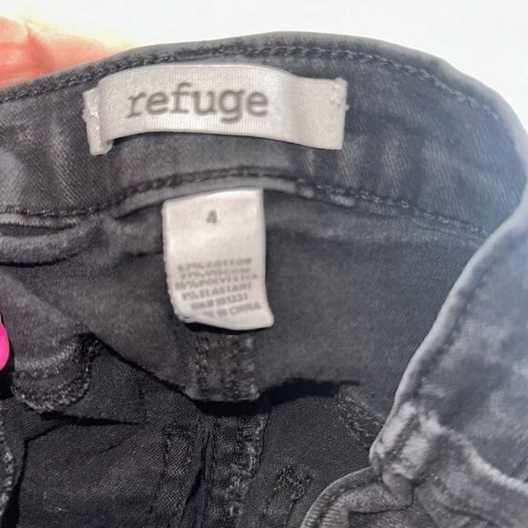 Refuge Black Skinny Jeans - Picture 6 of 6